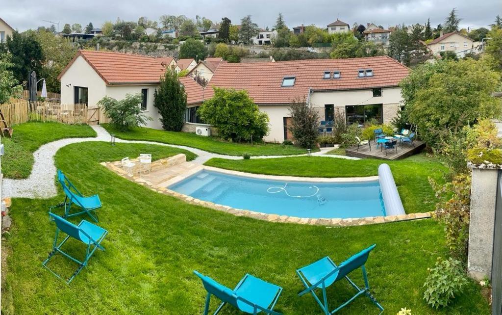 Proche Centre Ville, Gite 4 Etoiles Avec Piscine Dijon Eksteriør bilde